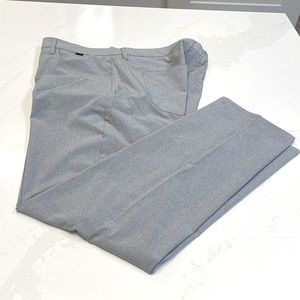 TRAVIS MATHEWS MENS GOLF SLACKS SIZE 38 COLOR SILVER GREY
